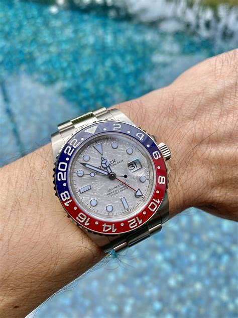 rolex gmt master 2 2018 pepsi|gmt master 2 Pepsi meteorite.